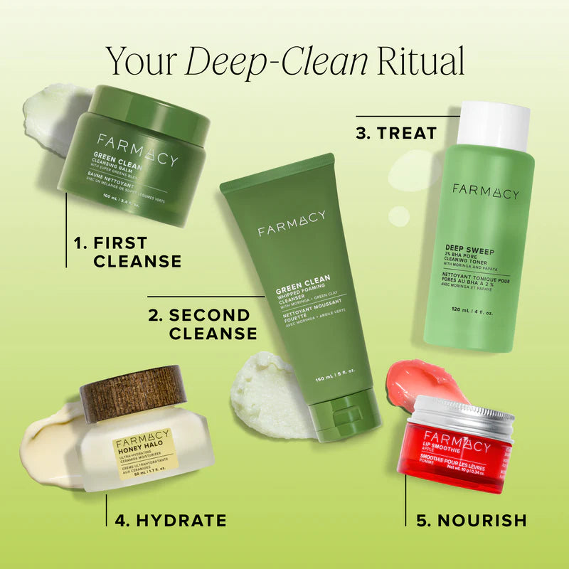 Farmacy Mini/Travel Size Deep Sweep 2% BHA Pore Cleaning Toner with Moringa + Papaya
