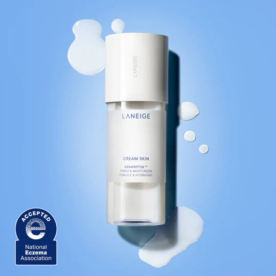 LANEIGE Mini/Travel Size Cream Skin Spray Toner & Moisturizer with Ceramides and Peptides