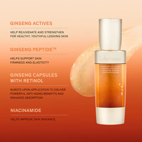 Sulwhasoo Mini/Travel Size Concentrated Ginseng Rejuvenating Serum for Anti-Aging
