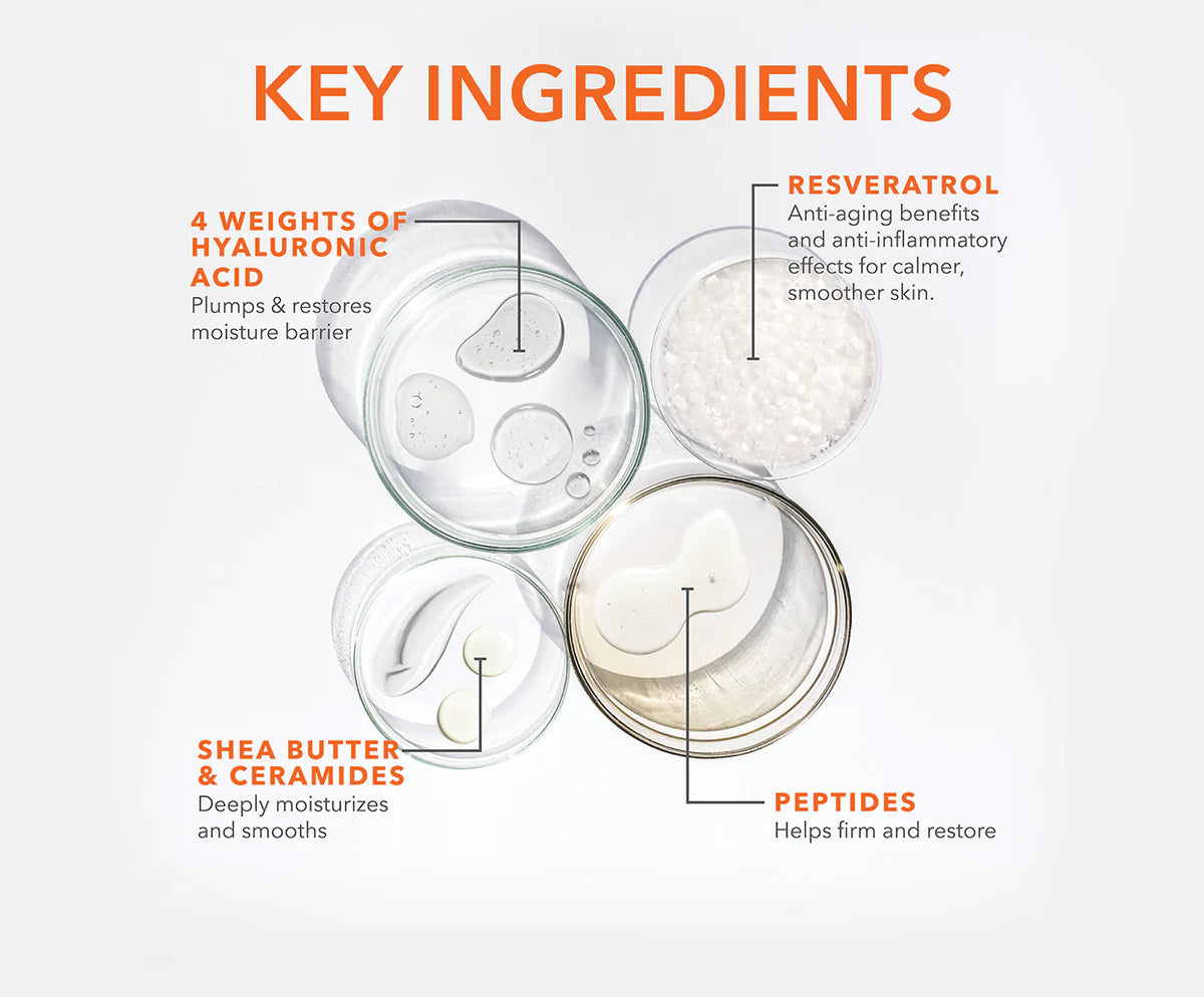Dr. Dennis Gross Skincare Mini/Travel Size DermInfusions™ Blur + Repair Cream with Hyaluronic Acid and Peptides