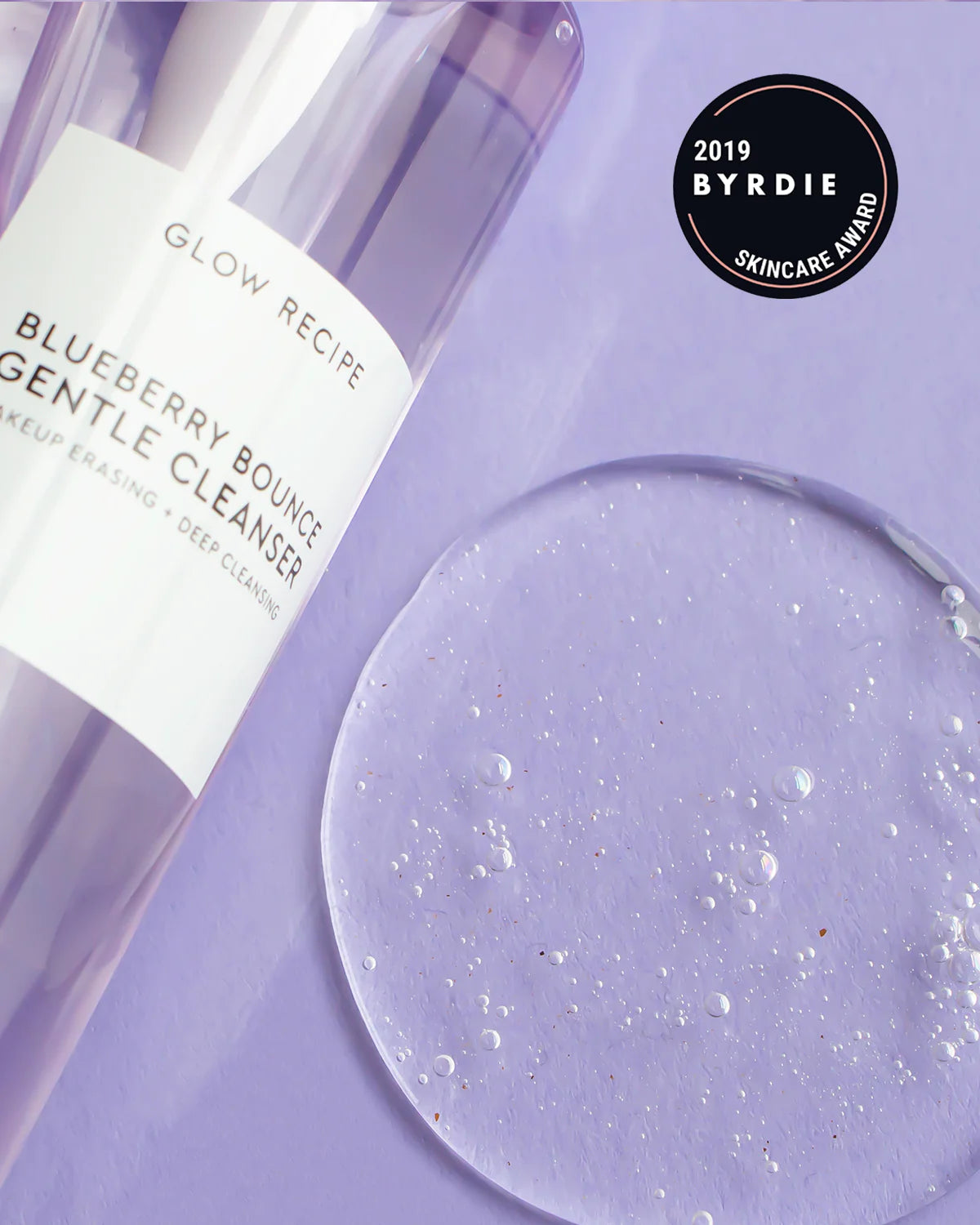 Limpiador suave Glow Recipe tamaño mini/de viaje Blueberry Bounce