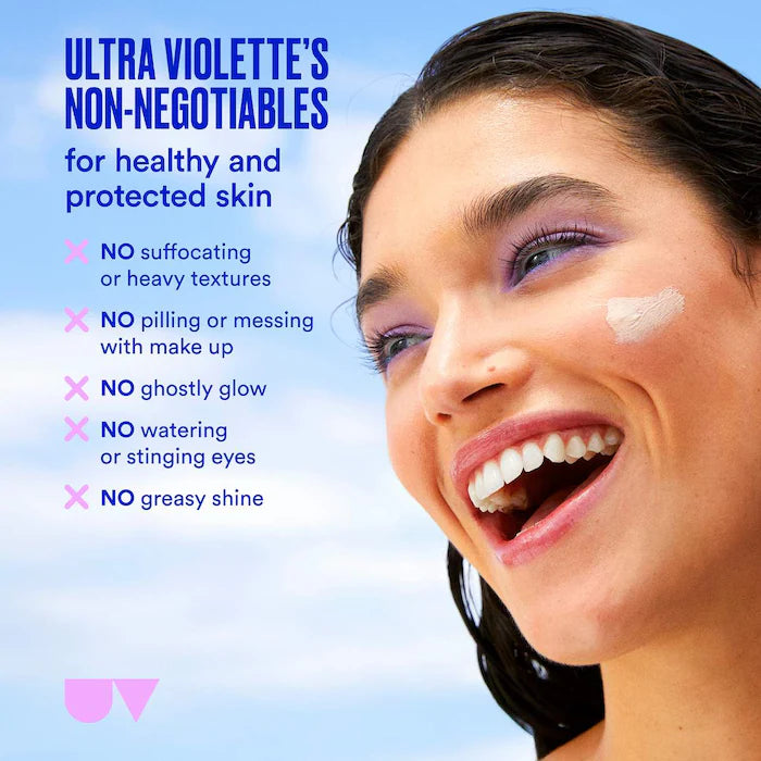Ultra Violette Mini/Travel Size SPF Mates SPF 50 Hydrating and Mattifying Sunscreen Duo