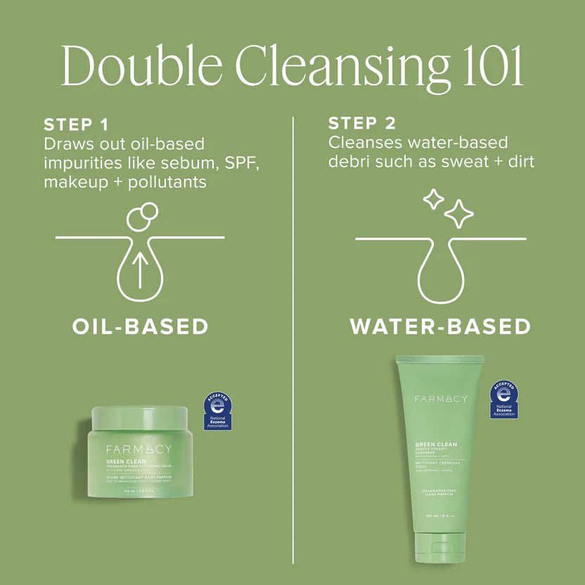 Farmacy Mini/Travel/Trial Size Green Clean Makeup Meltaway Cleansing Balm