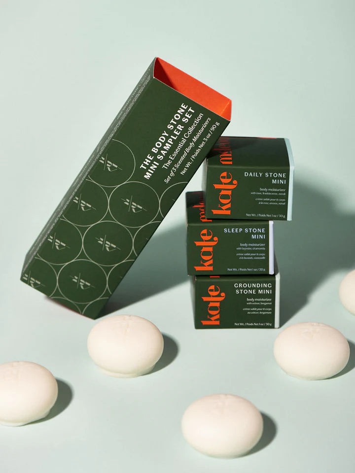 Kate McLeod The Body Stone Mini Sampler Set- The Essential Collection