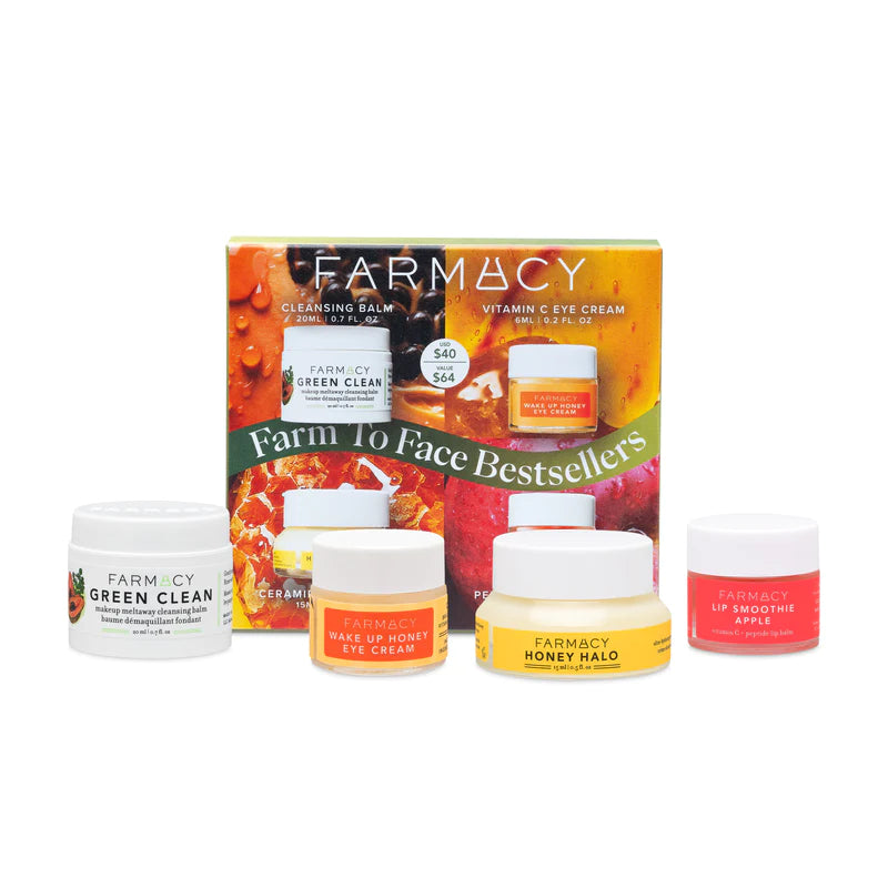 Kit de los más vendidos de Farmacy Farm to Face