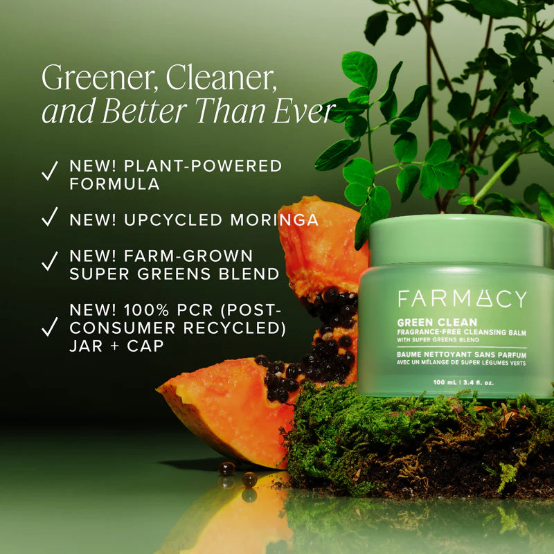 Farmacy Mini/Travel/Trial Size Green Clean Makeup Meltaway Cleansing Balm