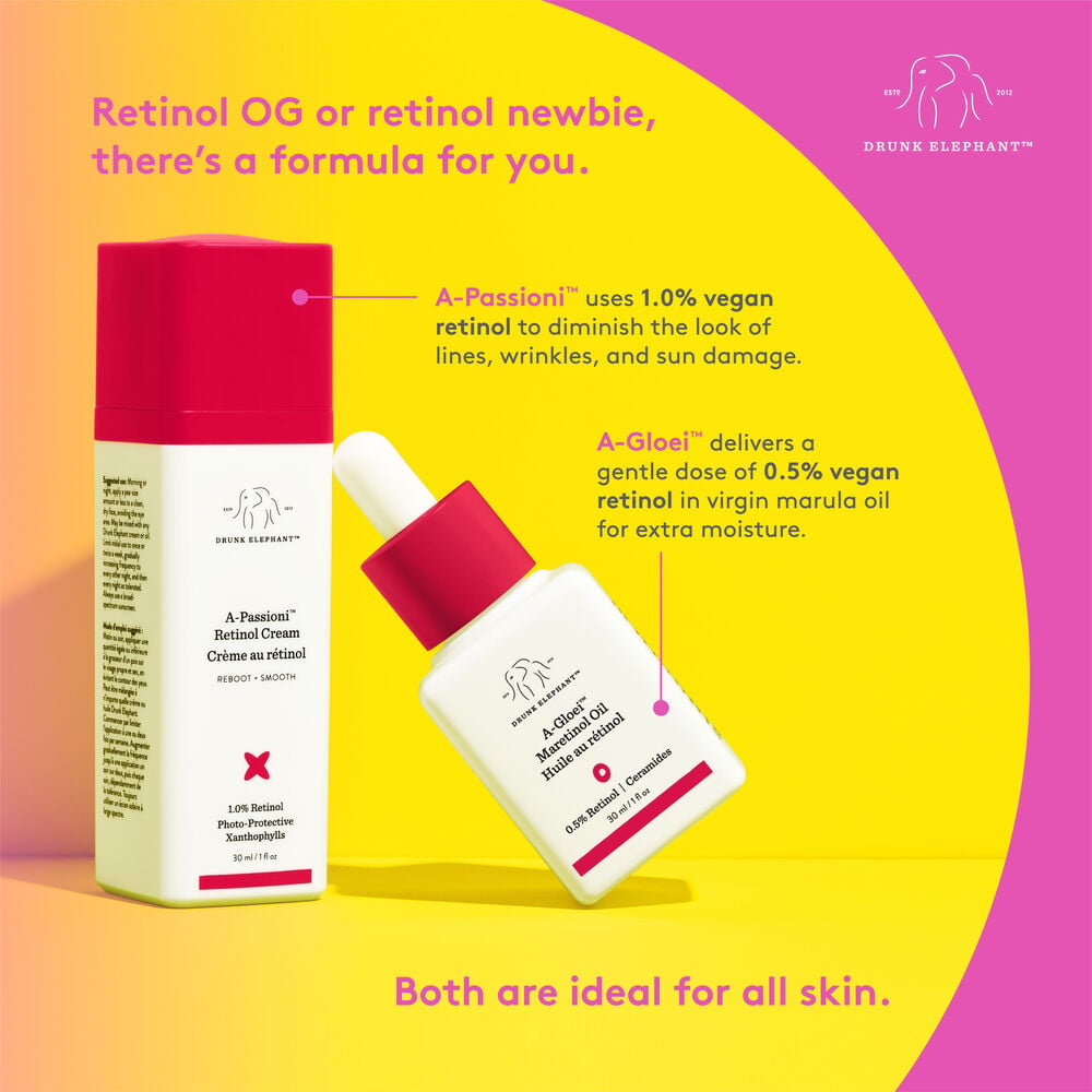 Crema con retinol A-Passioni™ en tamaño mini o de viaje de Drunk Elephant