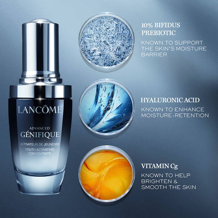 Suero facial potenciador de luminosidad Advanced Génifique en tamaño mini/de viaje de Lancôme