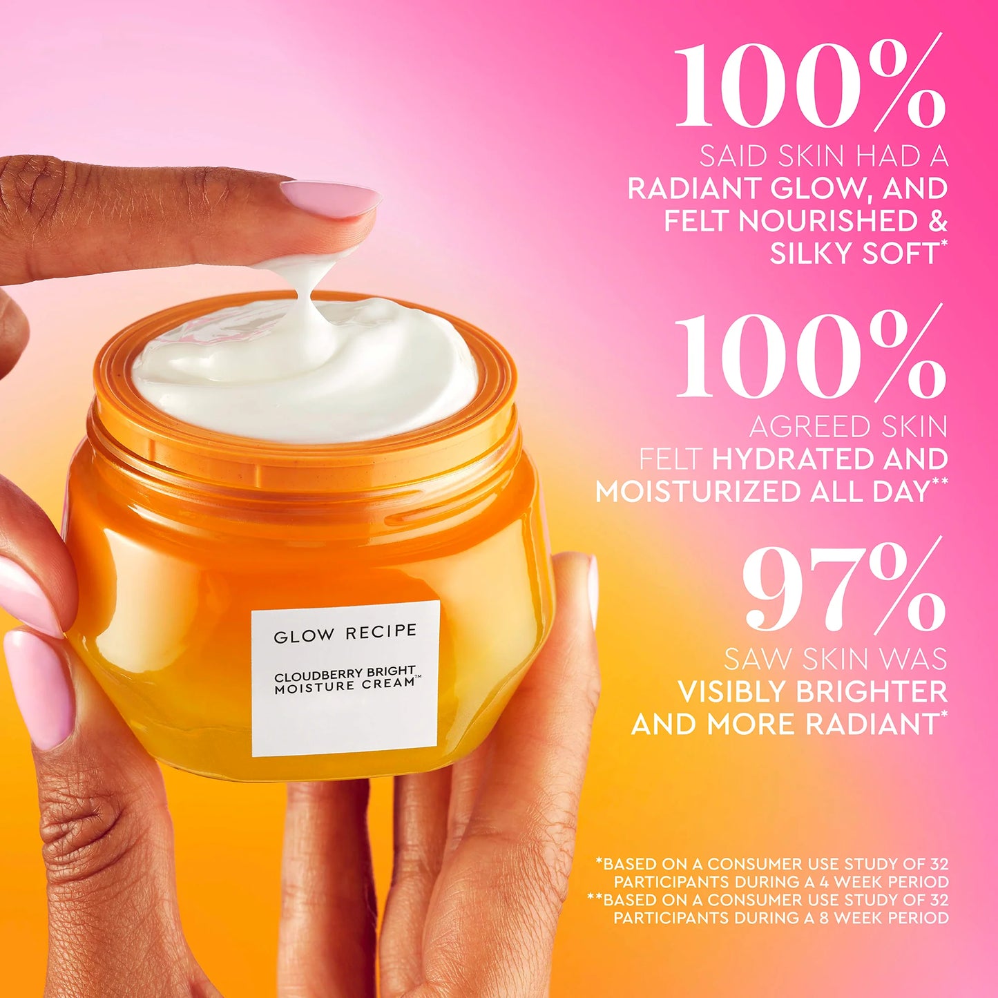 Glow Recipe Mini/Travel Size Cloudberry Bright Refillable Cream Moisturizer
