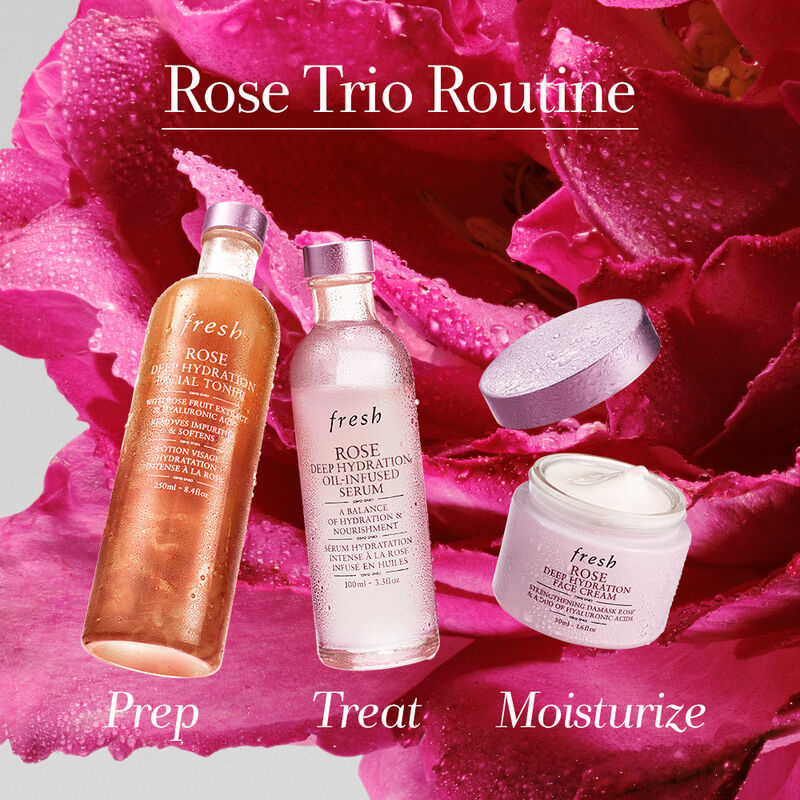 fresh Mini/Travel Size Rose & Hyaluronic Acid Deep Hydration Moisturizer