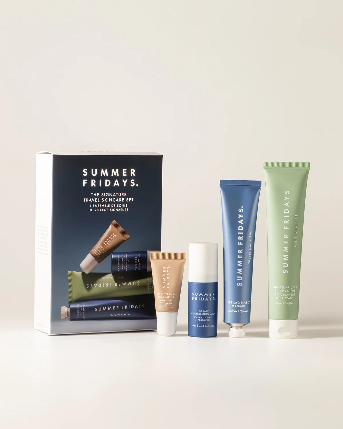 Summer Fridays The Signature Travel Skincare Set