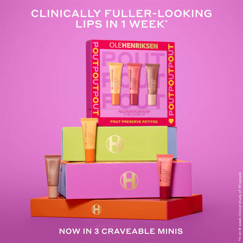 OLEHENRIKSEN Pout Preserve Petites Mini Lip Trio with Peptides
