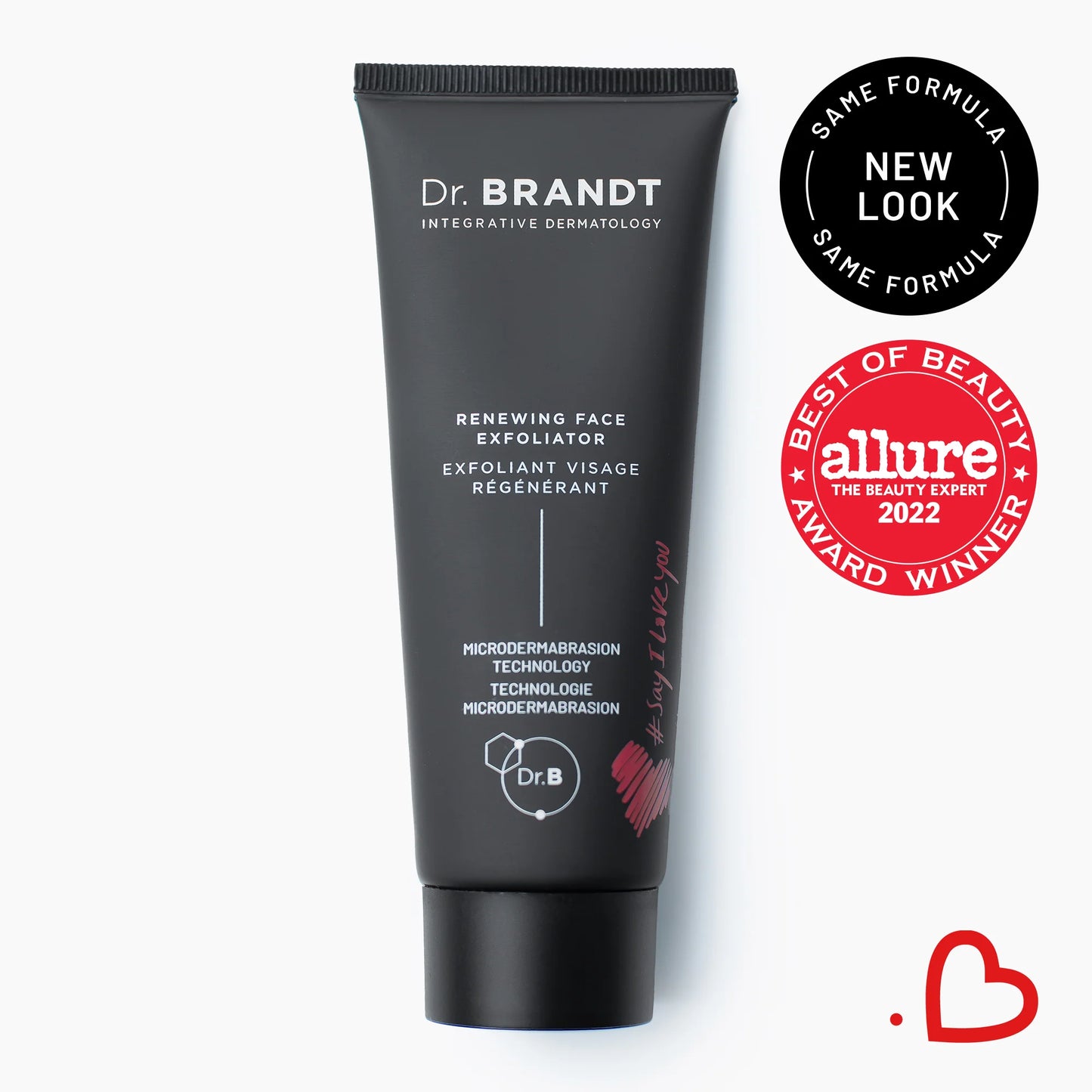 Exfoliante facial renovador antienvejecimiento con microdermoabrasión en tamaño mini/de viaje del Dr. Brandt Skincare