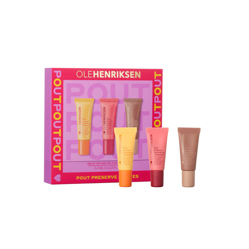 OLEHENRIKSEN Pout Preserve Petites Mini Lip Trio with Peptides