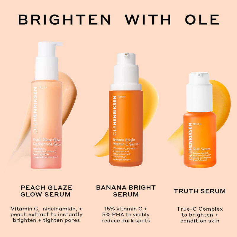 OLEHENRIKSEN Mini/Travel Size Peach Glaze Glow Niacinamide Serum with Vitamin C