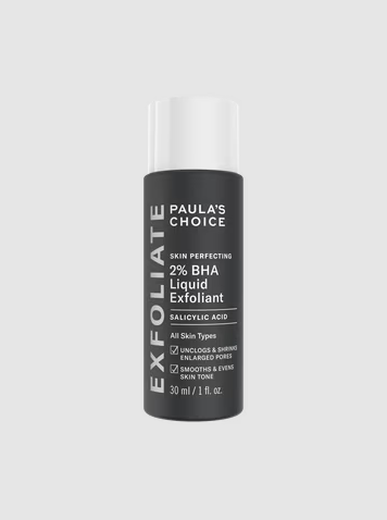 Exfoliante líquido Skin Perfecting con 2 % BHA en tamaño mini o de viaje de Paula's Choice