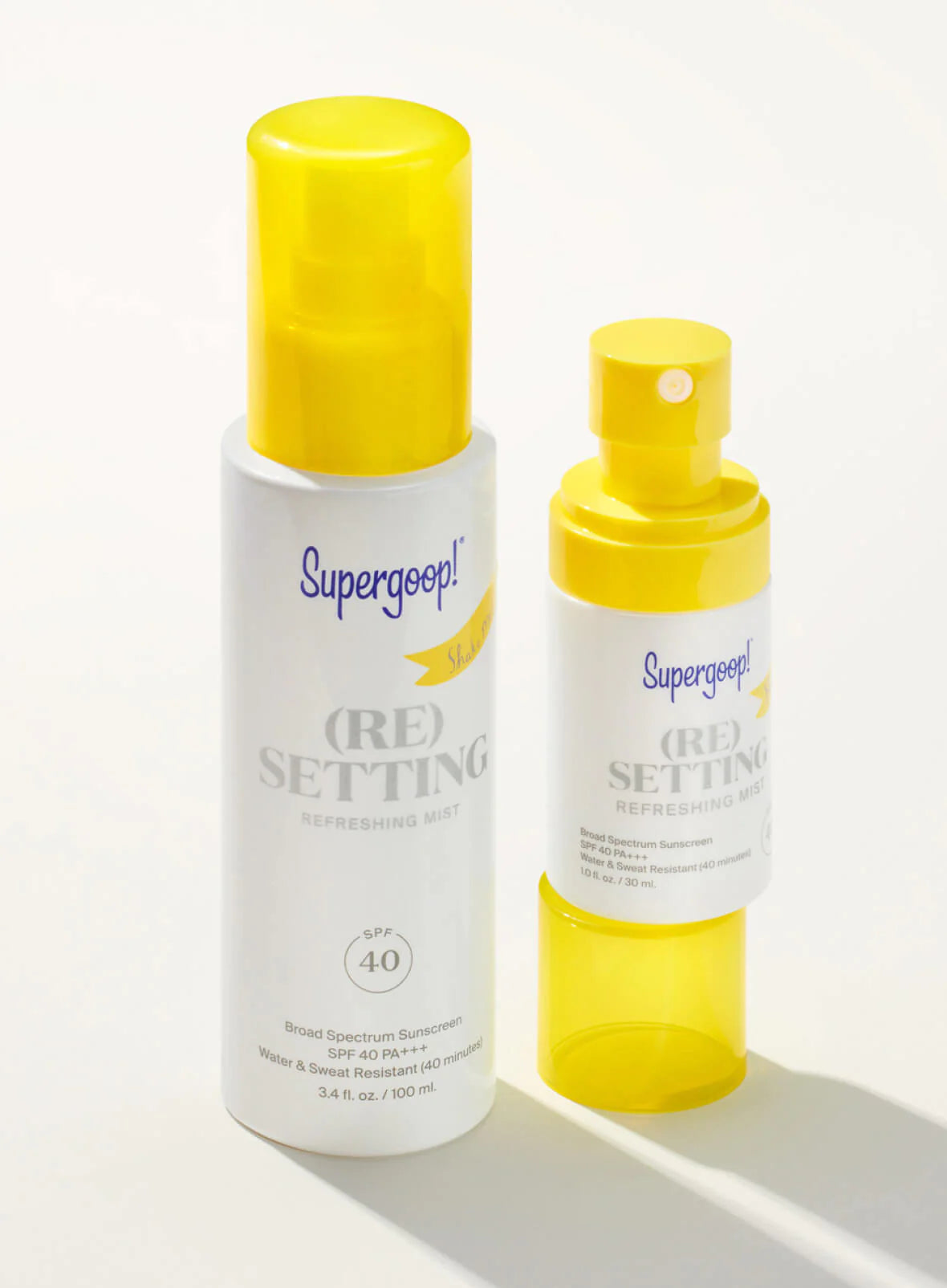 Mini (Re) Setting Spray refrescante FPS 40 de Supergoop!