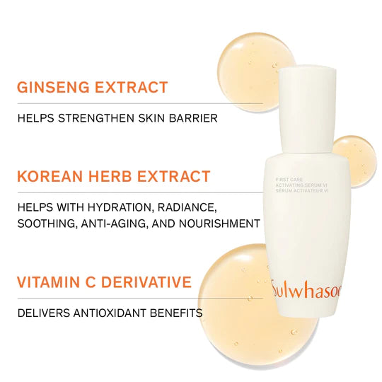 Suero activador de primeros cuidados en tamaño mini/de viaje de Sulwhasoo