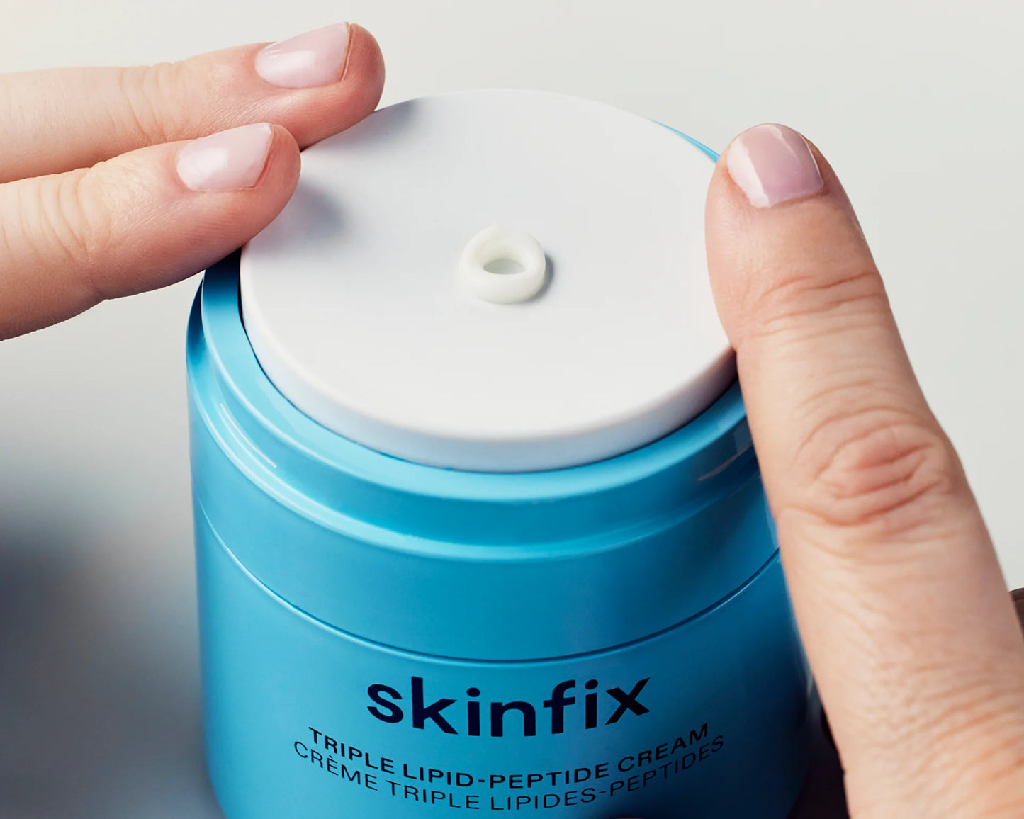 Skinfix Mini/Travel Size Triple Lipid-Peptide Cream Refillable Barrier Moisturizer with Ceramides