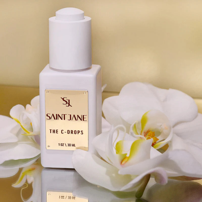 Saint Jane Beauty Mini/Travel Size Vitamin C Glow Drops - Brightening Serum with 20% Vitamin C Blend