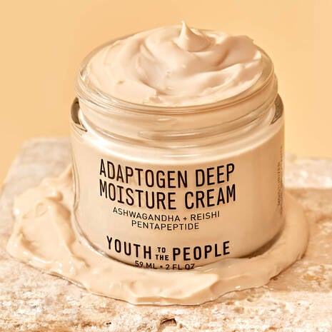 Youth To The People Mini/Travel Size Adaptogen Deep Moisture Cream with Ashwagandha + Reishi