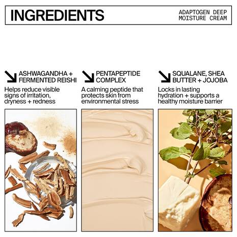 Crema de hidratación profunda adaptógena en tamaño mini/de viaje de Youth To The People con ashwagandha y reishi