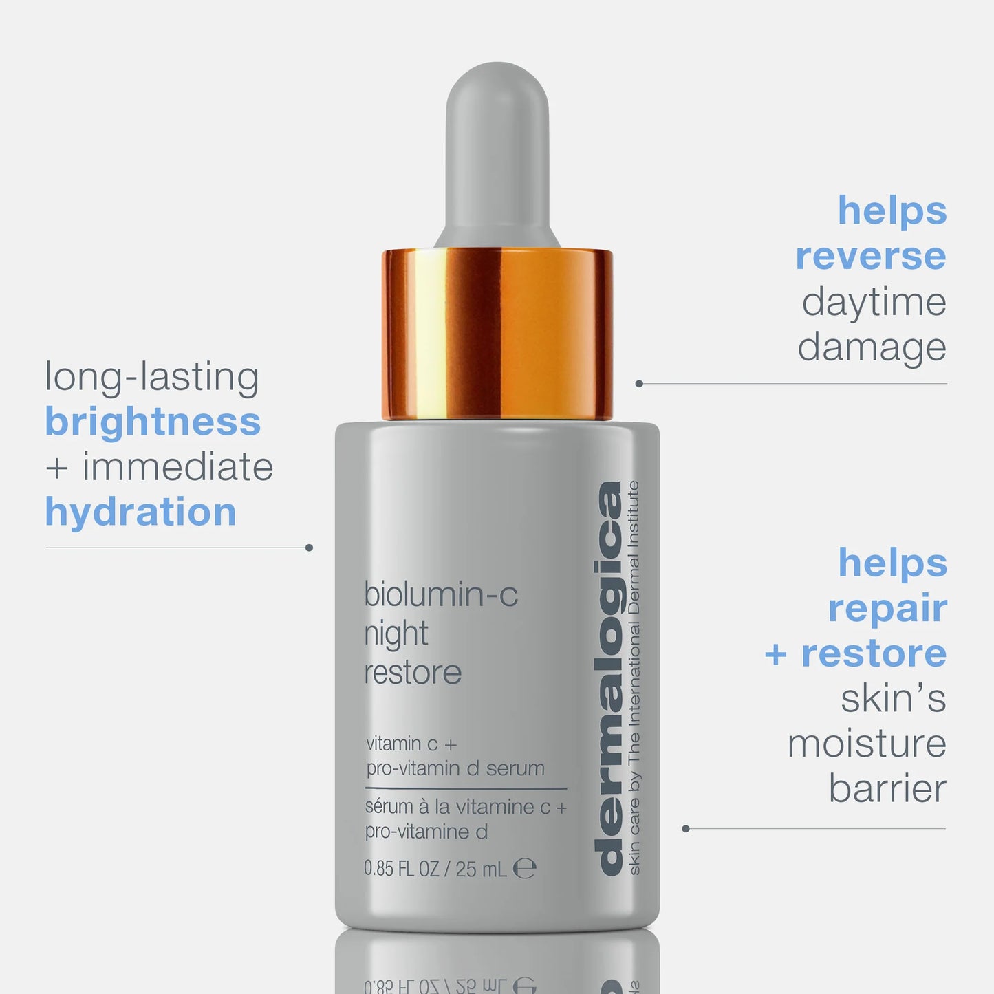 Dermalogica Mini/Travel Size Biolumin-C Night Restore Serum with Pro-Vitamin D Complex