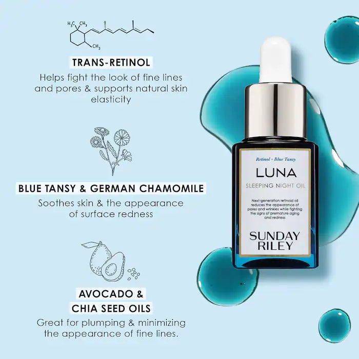 Sunday Riley Mini/Travel Size Luna Sleeping Retinoid Night Oil