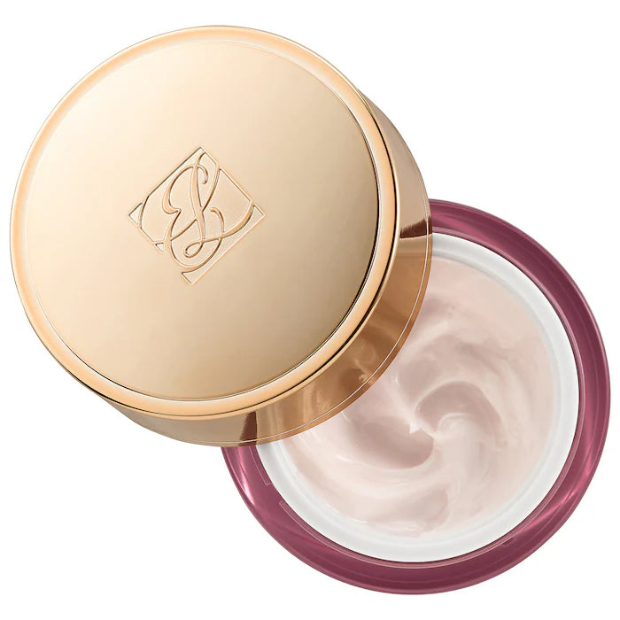 Crema humectante de noche multiefecto con tripéptidos Resilience de Estée Lauder en tamaño mini o de viaje para rostro y cuello