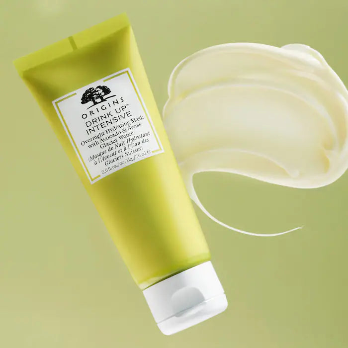 Mascarilla hidratante intensiva nocturna Drink Up™ en tamaño mini/de viaje de Origins con aguacate y ácido hialurónico