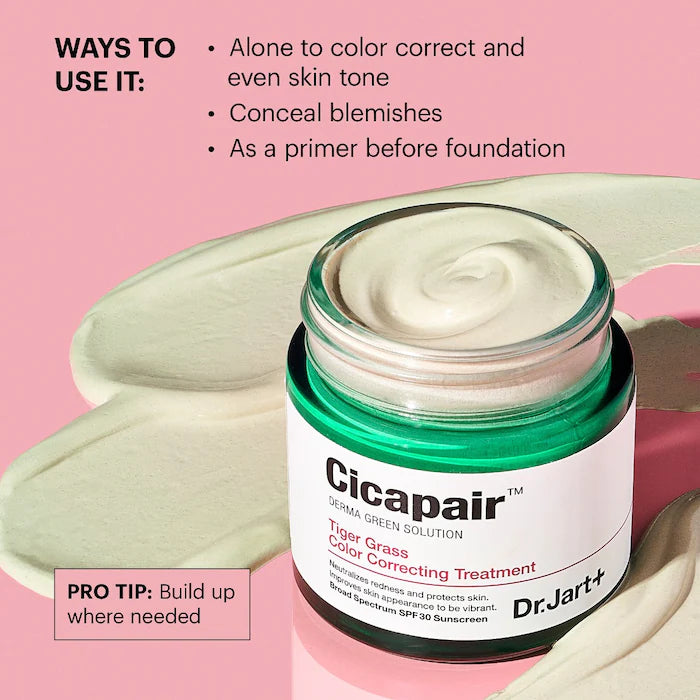 Dr. Jart+ Mini/Travel Size Cicapair™ Tiger Grass Color Correcting Treatment SPF30