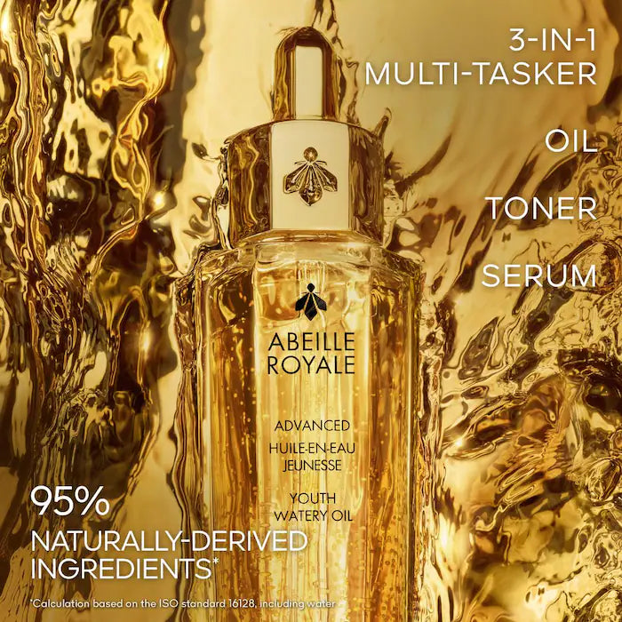 Aceite acuoso juvenil avanzado Abeille Royale de GUERLAIN en tamaño mini o de viaje