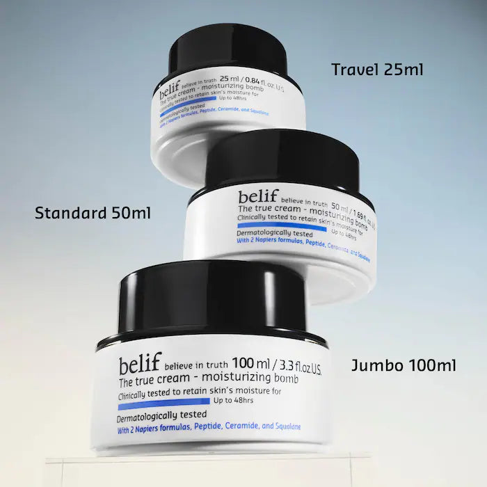 belif Mini/Travel Size The True Cream Moisturizing Bomb with Peptide and Ceramide