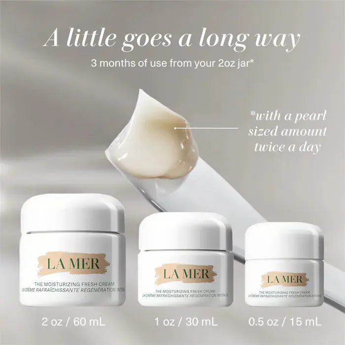 La Mer Mini/Tamaño de viaje La crema fresca humectante