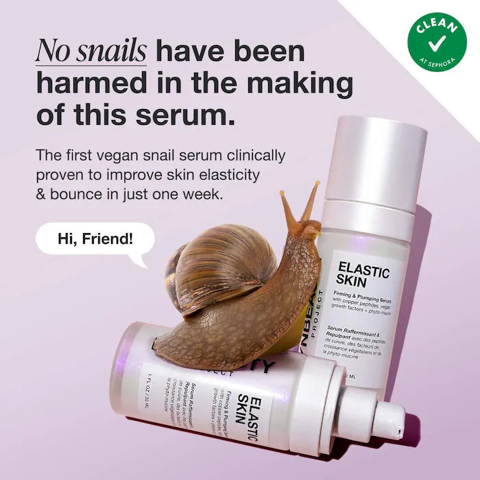 iNNBEAUTY PROJECT Mini/Travel Size Firming & Plumping Anti-Aging Vegan Snail Serum with Copper Peptides