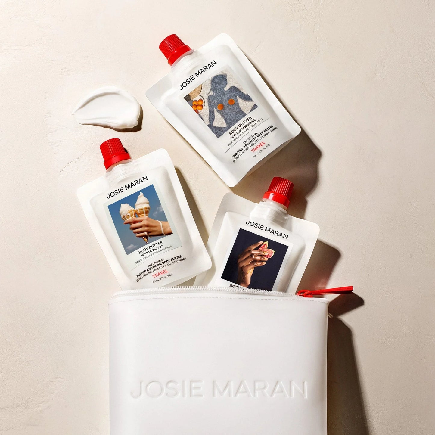 Kit de 3 mini cremas corporales Butter Babies de Josie Maran