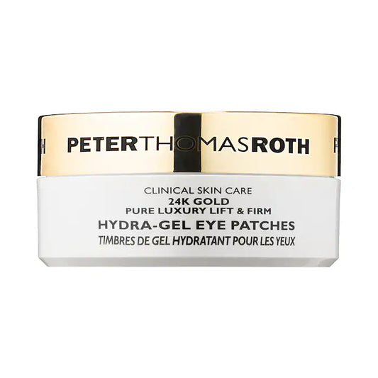 Parches reafirmantes y reafirmantes para ojos con oro puro de 24 quilates de Peter Thomas Roth