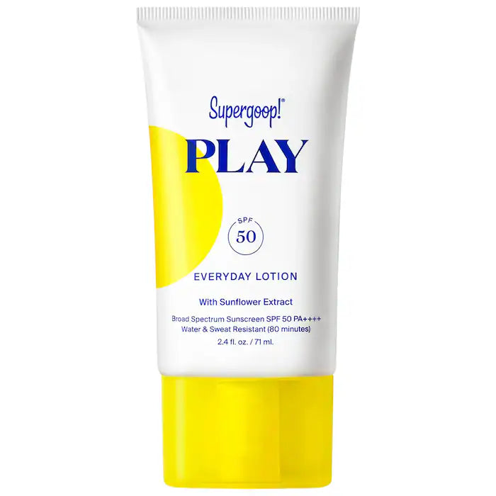 Supergoop! Mini/Travel Size PLAY Everyday Lotion SPF 50 with Sunflower Extract