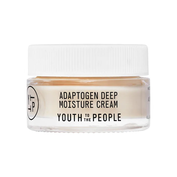 Crema de hidratación profunda adaptógena en tamaño mini/de viaje de Youth To The People con ashwagandha y reishi