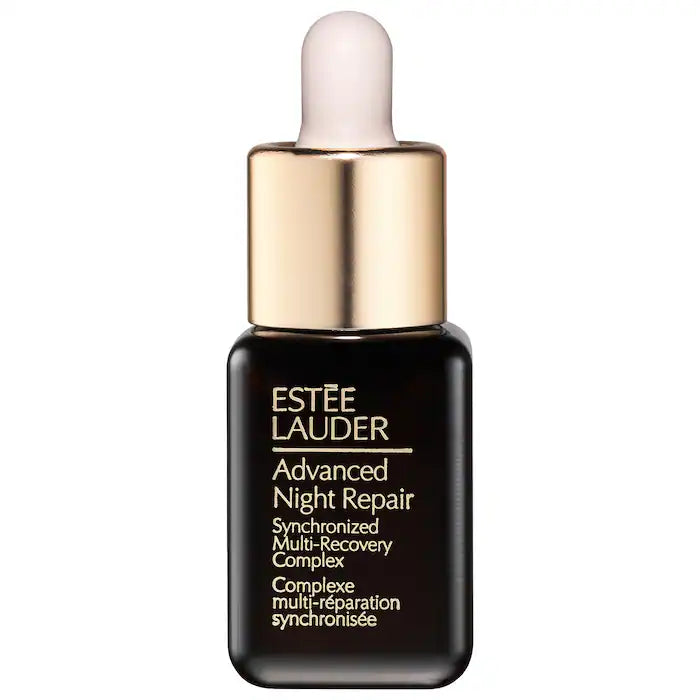 Sérum complejo de recuperación múltiple Mini Advanced Night Repair de Estée Lauder con ácido hialurónico