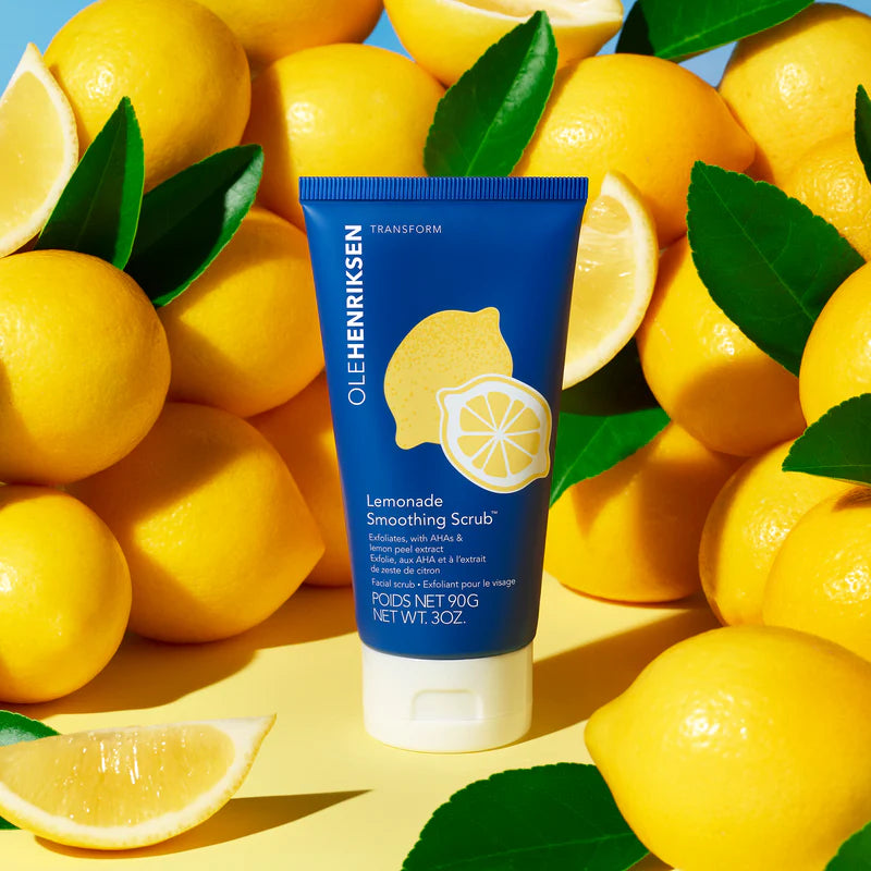 Exfoliante suavizante de limonada en tamaño mini/de viaje de OLEHENRIKSEN