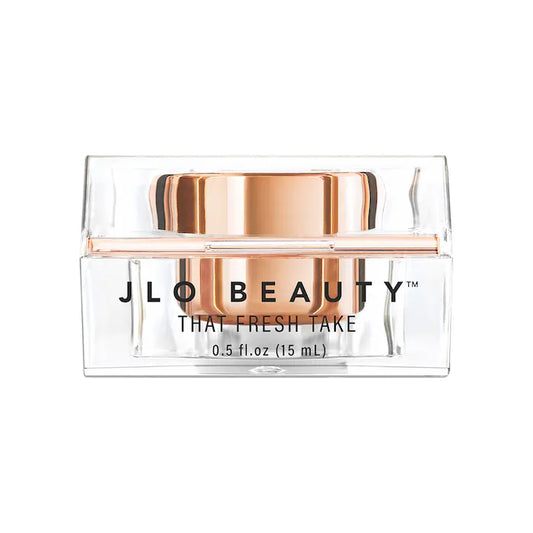 Crema para ojos con péptidos That Fresh Take de JLo Beauty en tamaño mini o de viaje