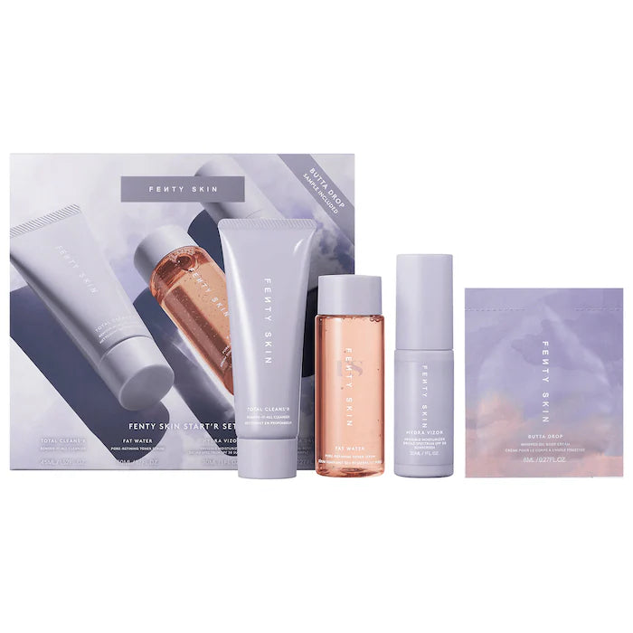 Set de inicio Fenty Skin en tamaño de viaje