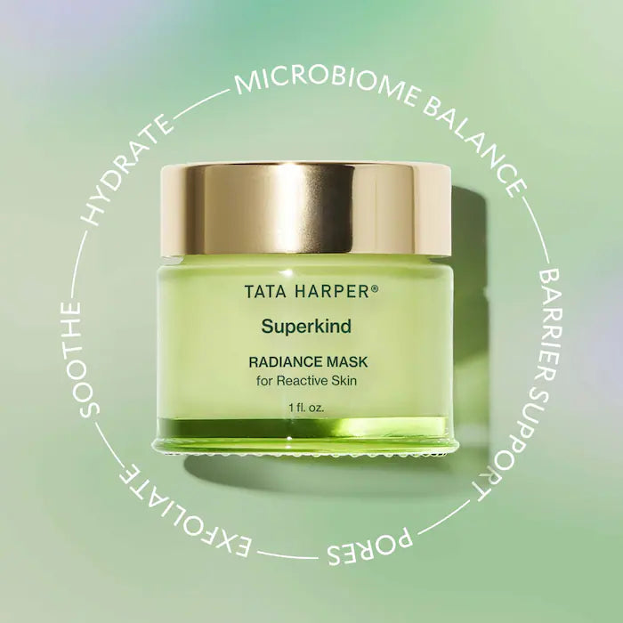 Tata Harper Mini/Travel Size Superkind Gentle AHA Radiance Mask for Skin Barrier Repair