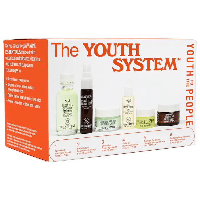 Kit de 6 miniaturas Youth System™ de Youth To The People