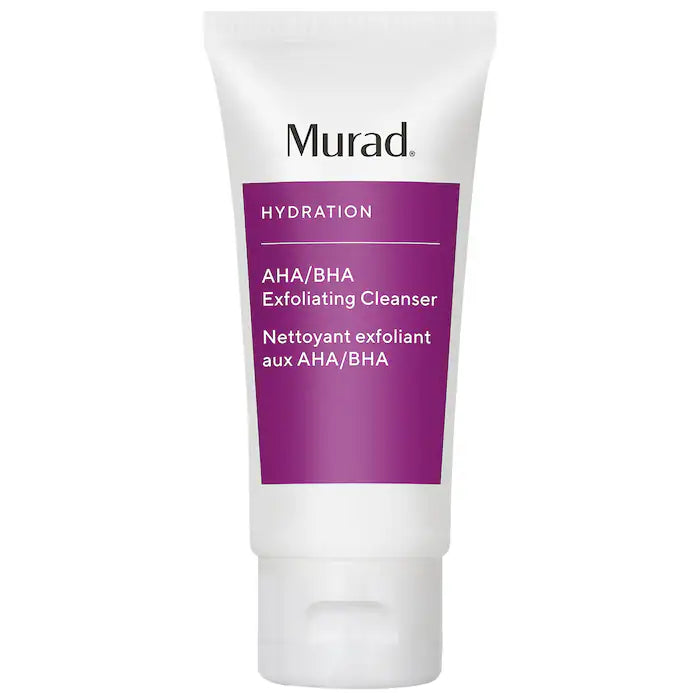 Limpiador exfoliante con AHA/BHA en tamaño mini/de viaje de Murad