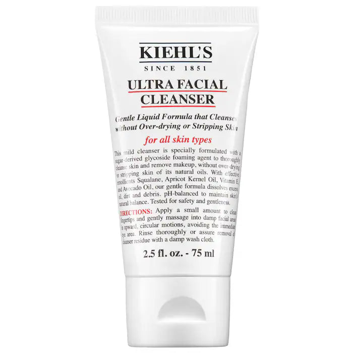 Limpiador facial ultrafino en tamaño mini/de viaje de Kiehl's Since 1851