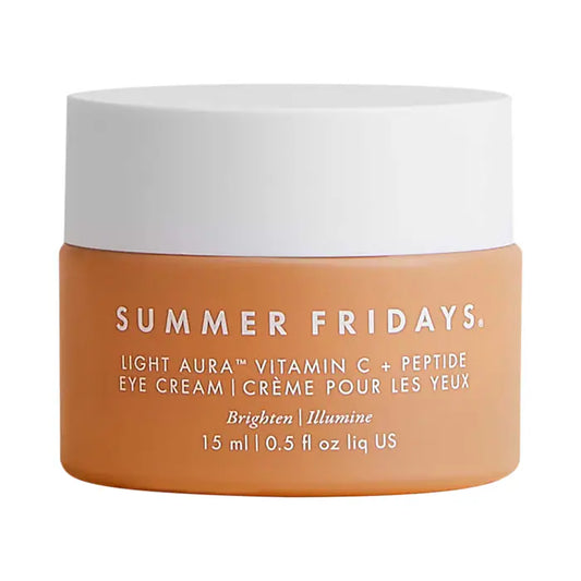 Summer Fridays Mini/Travel Size Light Aura Vitamin C + Peptide Eye Cream