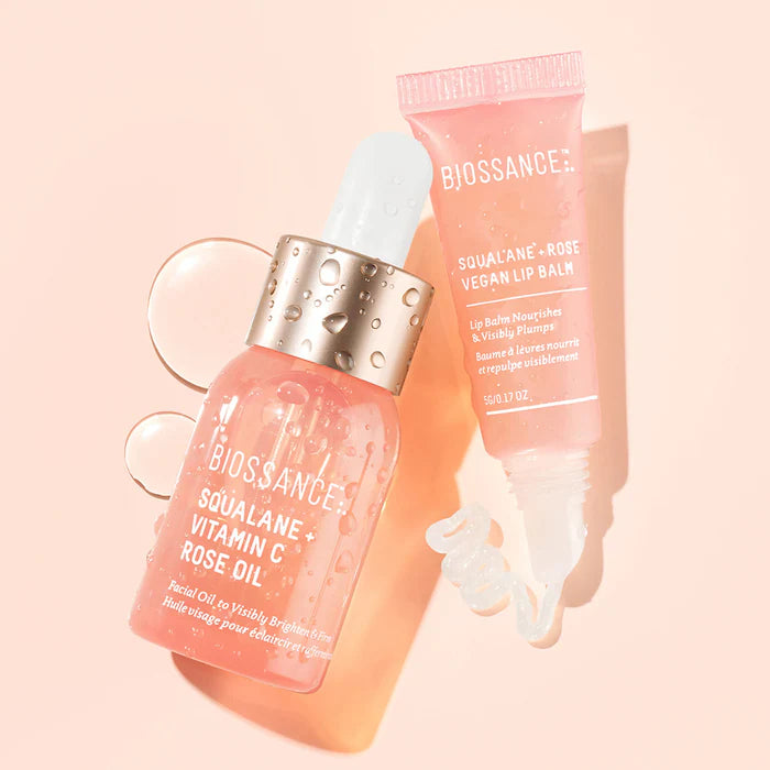 Biossance Radiantly Rose Duo Set