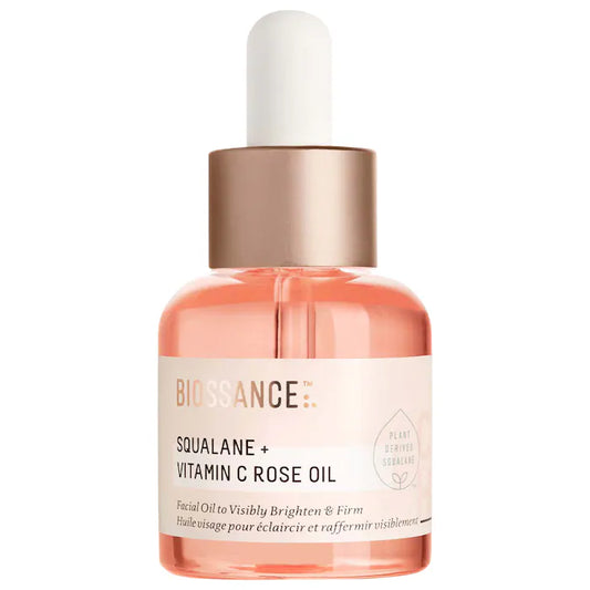 Biossance Mini/Travel Size Squalane + Vitamin C Rose Firming Oil